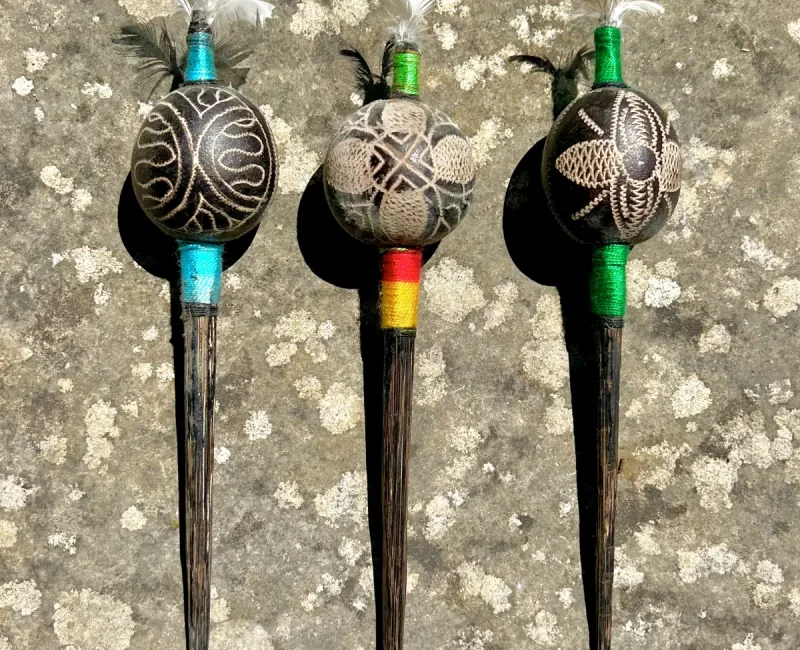 Peruvian Shipibo Rattles
